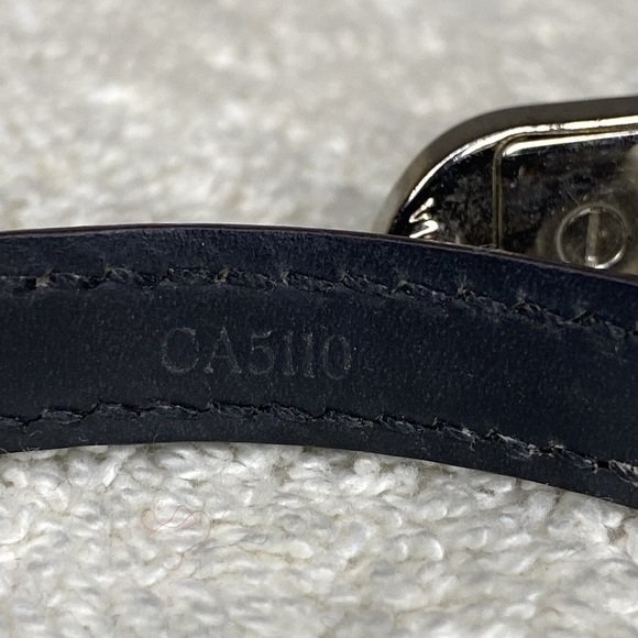 Louis Vuitton Box It Double Wrap Leather Bracelet in Brown and Silvertone (17in) - Picture 8 of 8